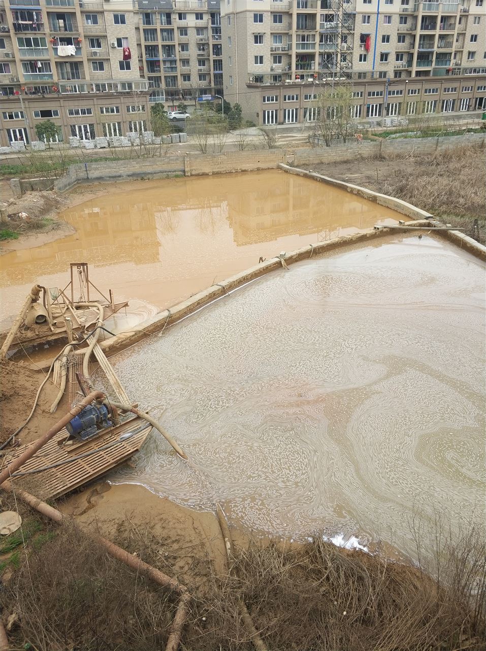 丛台沉淀池淤泥清理-厂区废水池淤泥清淤